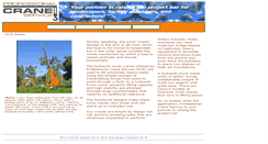 Desktop Screenshot of professionalcraneservice.com